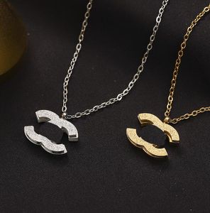 Designer Necklace Women's Necklace Gold Chain Luxury Jewelry Adjustable Fashion Wedding Party Accessories Couple 1037