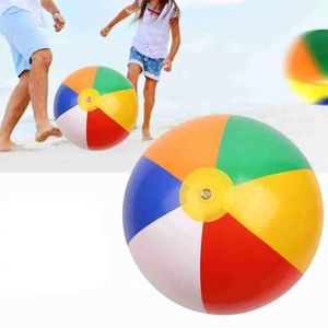 Sandspiel Wasser Spaß Sommer Outdoor Schwimmbad Strand aufblasbare Ballon Spielzeug Sportprops Volleyballspiele Eltern Kinder Interaktion Q0517