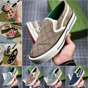 2023 OG Casual Shoes Runner Trainers Designer Sneakers Shoe Italy Shoes Luxury White Pink Classic Jacquard Denim Vintage Tennis 1977 Women Men Slip-On