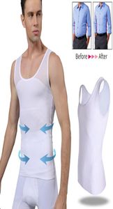 Mens Gynecomastia Compression Shirts Chest Slimming Body Shaper Tummy Control Shapewear Abdomen Slim Vest Waist Trainer Corset9900855