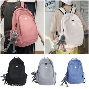 Lululemo Bag Ll-127 Women Bags Laptop Backpacks Gym Outdoor Sports Shoulder Pack Travel Casual Students Waterproof Backpack Knapsack Packsack Rucksack 315