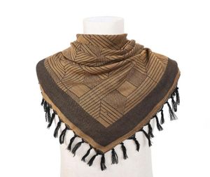 Szaliki shemagh taktyczna taktyka armii taktyka pustynna Scarvesarab Mężczyźni Kobiety wietrzne wojskowe wiatroodporne wędrówki keffiyeh scarfs 7404352