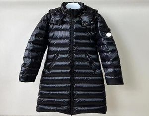 Women039s w dół parkas zimowa kurtka kobiety z kapturem wyściełana parka ciepła kobieta ubrania futra kołnierz dojeżdża prosty elegancki płaszcz4947746