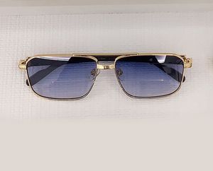 Occhiali quadrati tela telaio in legno oro lenti trasparenti occhiali da sole estate bicchieri da design lunettes lunettes de soleil uv400 occhiali