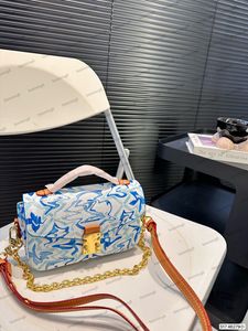 Luksusowa torba projektantów, modna i wszechstronna worek na torebkę torebki listonosza z nadrukowana torba z literą