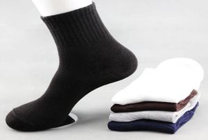 Mensar Solid Color Socks Cotton 10PC5Pairlot Fashion in Tube Socks Winter Mane Casual Business Businable8339865