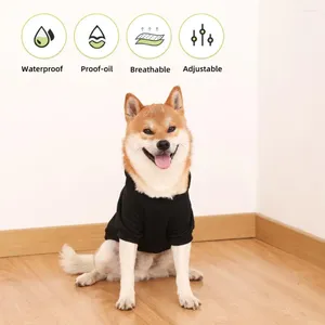 Dog Apparel Polyester Pet Hoodie Cozy Solid Color Two-legged For Medium Pets Soft Thick Sweatshirt Outfit Spring Autumn