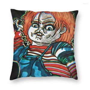 Pillow Fashion Horror Child's Play Cover Home Decor 3D Two Side Print Chucky Doll 80s For Sofa