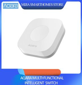 Xiaomi Mijia Aqara Smart multifunktionell intelligent trådlös switchnyckel Inbyggd Gyro -funktion Arbeta med Android iOS App8330184