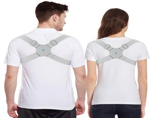 Adjustable Intelligent Posture Trainer Smart Posture Corrector Upper Back Brace Clavicle Support Men and Women Pain Relief3310447