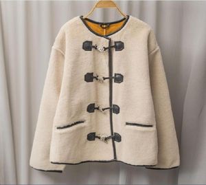 22FW Singlebreasted Mango Faux Shearling coat toteme size Medium4247415