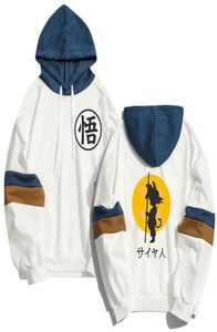 2021Spring Summer Anime Japão Harajuku Hoodies Homens Mulheres Goku Fashion Sweatshirt Artilha Hip Hop Harajuku Patchwork Hoodie G1225930535