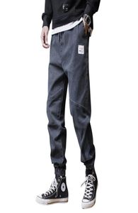 Плюс размер джинсы мужчины свободны от Joggers Streetwear Hare Jean Cargo брюки anklelength джинсовые брюки7230807