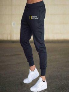 National Geographic Jogging Pants Mężczyźni Sport Spodnie Biegla Pole Mężczyźni Fitness Joggers Tracki Slim Fit Pants S3xl G10077487315