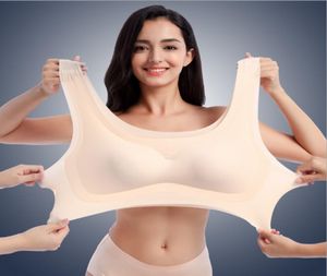 Women bralette Sexy Bra Top Seamless Bras push up bra Tops High Elastic Seamless Underwear Breathable sports bra Vest Tank Large S2054935