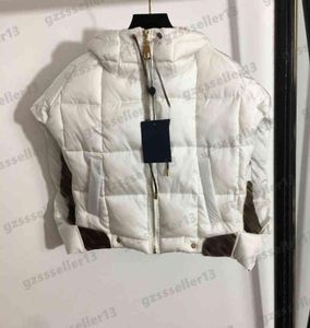Womens Vest Designer Down Jackets Foder Classic Logo Print Puffer Coat Luxury Sleeveless Autumn and Winter Fashion Thickning VES2644716