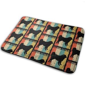 Mattor Kaukasiska Shepherd Vintage Retro Classis Dog Lover Gift Mat Mattmatta