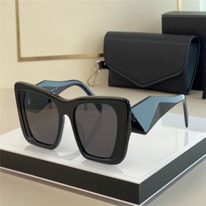 Новые солнцезащитные очки для дизайна моды 08WF Cat Eye Plate рама рамы алмаза