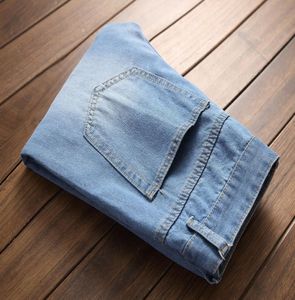 2018 Retail Mens jeans Robin Motorcycle biker jeans Rock revival Skinny Slim Ripped hole Mens Famous Brand Denim pants Men Designe4422767