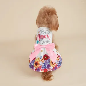 Vestido de vestuário de roupas de cachorro vestido de menina roupas mãe tetu tutu com tule roupas de gato vestidos de cachorro fantasia de cachorrinho att att