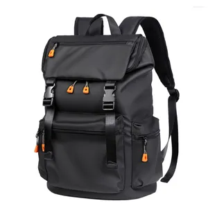Backpack 15.6inch Large Capacity Male Business Travel Laptop Bag With USB Charging Port Oxford Knapsack For Men & Women Gift