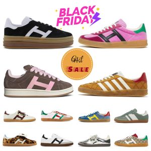 2024 Designer Sambass Originals Vegan Adv Platform Shoes Men Women Designer OG Casual Shoe Black White Gum Pink Velvet Red Blue Mens Outdoor Sneakers Sports Trainers