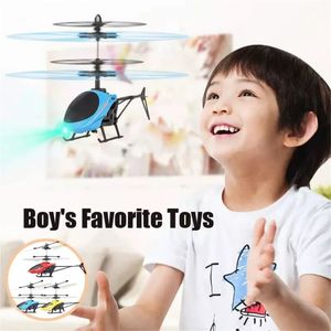 İndüksiyon GÜVENLİ FALLRESISTANT MINI Helikopter Oyuncakları Şarj Edilebilir RC Drone Çocuk Hediyeleri 240517