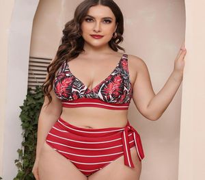 womens sexy Fashion swimsuit swim swimwear swiming beachwear two piece Blue Red Multi color stripe plus size no Bra underwire supp3961684