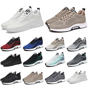 Style3 gai män löparskor designer sneaker mode svart khaki grå vit röd blå sand man andas ut utomhus tränare sport sneakers 40-45