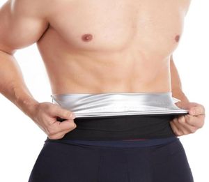 Men039S Body Shapers Mens Workout Midjetränare Mage Slimming Mante Sauna Shaper Trimmer Belt ABS Abdomen Shapewear Weight LO5510931