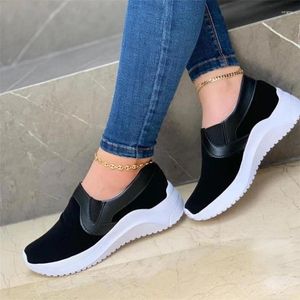 Casual Shoes Black Women Spring Autumn Sport Fashion Famale Sneakers Flat Platform Loafers Zapatillas Mujer