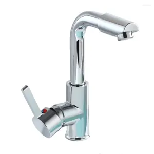 Banyo Lavabo muslukları Yüksek kaliteli musluk çubuğu çift kullanımlı tek kollu paslanmaz çelik iki arada 360 ° döndür