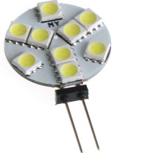 DC G4 3W 9led 9smd Home Car RV Marine Boat LED Light Bulb Lamp 9 leds 5050 SMD 12V Free Shipping