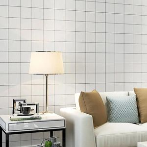 Wallpapers PVC Adhesive Solid Color Ceramic Wall Tiles Customize Space With Ease Good