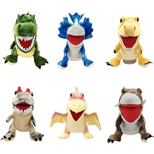 Dinosaur Doll Puppets Bedtime Story Tyrannosaurus Rex Doll Early Education Baby Tells Stories Wing Dragon Plush Toys