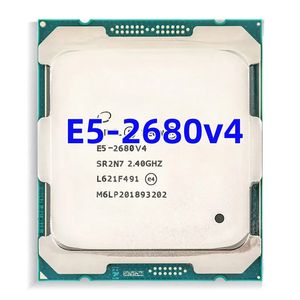 E5-2680V4 e5 2680 v4 Supports x99 motherboards 2.40GHz 14-Core 35M 14nm LGA2011-3 TPD 120W high quality cpu 240506