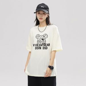 European, American, Hong Kong style, Japanese and Korean designer women's T-shirts, fashionable luxury casual summer short-sleeved women's clothing