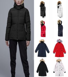 Women Designers Winter Pleats Down Jackets Parkas Ubrania odzieży wierzchniej z kapturem wiatrówki wielki futra ciepła zimowa kurtka 5039470