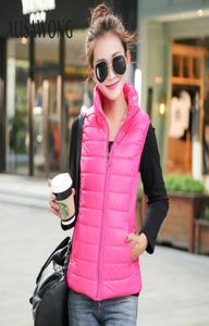 Female Sleeveless Coat New Spring Autumn Thin Vest Women Slim Zipper Slim Casual Plus Size Outerwear Mujer Black Waistcoat 2010165415817