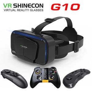 ORIGINAL VR SHINECON SCG10 Standard Edition Game Virtual Reality Light Glasses Hjälmar Valfri kontroller 240506