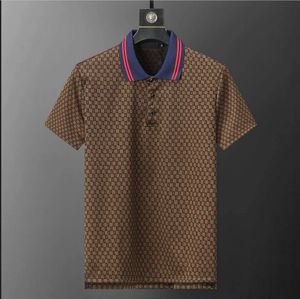 Alta qualidade Spring Luxo Itália Men T-shirt Designer Polos camisas High Street Bordado Roupas de impressão de impressão de camiseta gráfica da marca Polo M-3xl