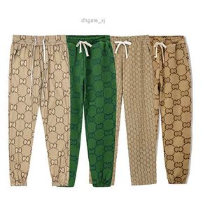 Męskie designerskie spodnie damskie spodni z literą spodnie jacquard wolny ruch na świeżym powietrzu mody mody joggers