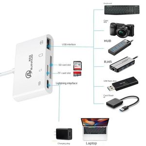 Yeni 2024 Tip C - SD Kart Okuyucu OTG USB Kablo Mikro SD/TF Kart Okuyucu Adaptör Veri Aktarımı MacBook Cep Telefonu Samsung Huawei için Tip C için