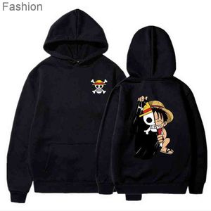 Designer con cappuccio uomo anime anime con cappuccio con cappuccio da uomo da donna alla moda luffy oversize felpa con cappuccio suda hop cappotto maschi