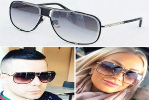 Top designr sunglasses for men retro metal frameless one piece luxury brand eyeglasses Mach 2087 fashion design wo6576360