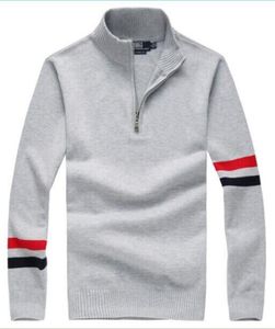 Suéter de moda masculina manga comprida estilo casual suéter de lã bordado retro malha