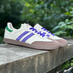 2024 New Sam Bas Casual Low Shoes Leather Originals OG Fashion White Brown Purple Platform Womens Mens Sneakers Shoe High Quality ID8349