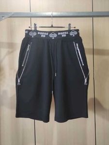 Męskie szorty męskie wysokiej jakości szorty dhinestone Homme Streetwear Casual Shorts Brand Bawełna projektant marki Q240520