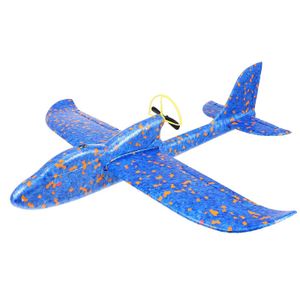 Aircraft Modle DIY airplane flying toy hand thrown airplane model USB charging motor driven glider airplane toy educational toy s2452022 s24