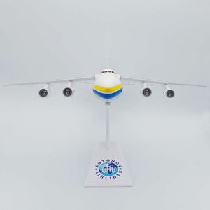 An-124 Antonov 1:200 Scale Ukrainian Transport Aircraft Material Plane Static Airplane Display Model Collection Gift Kid Toy